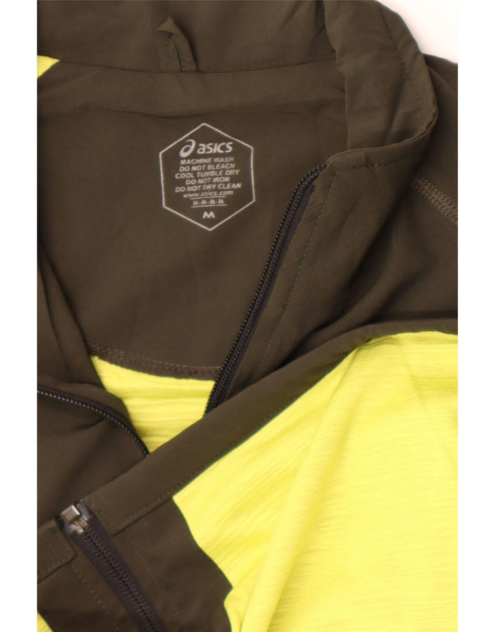 Asics Mens Tracksuit Top Jacket Médio Caqui