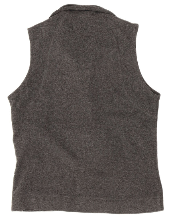 Colete de lã feminino Columbia UK 14 poliéster cinza médio