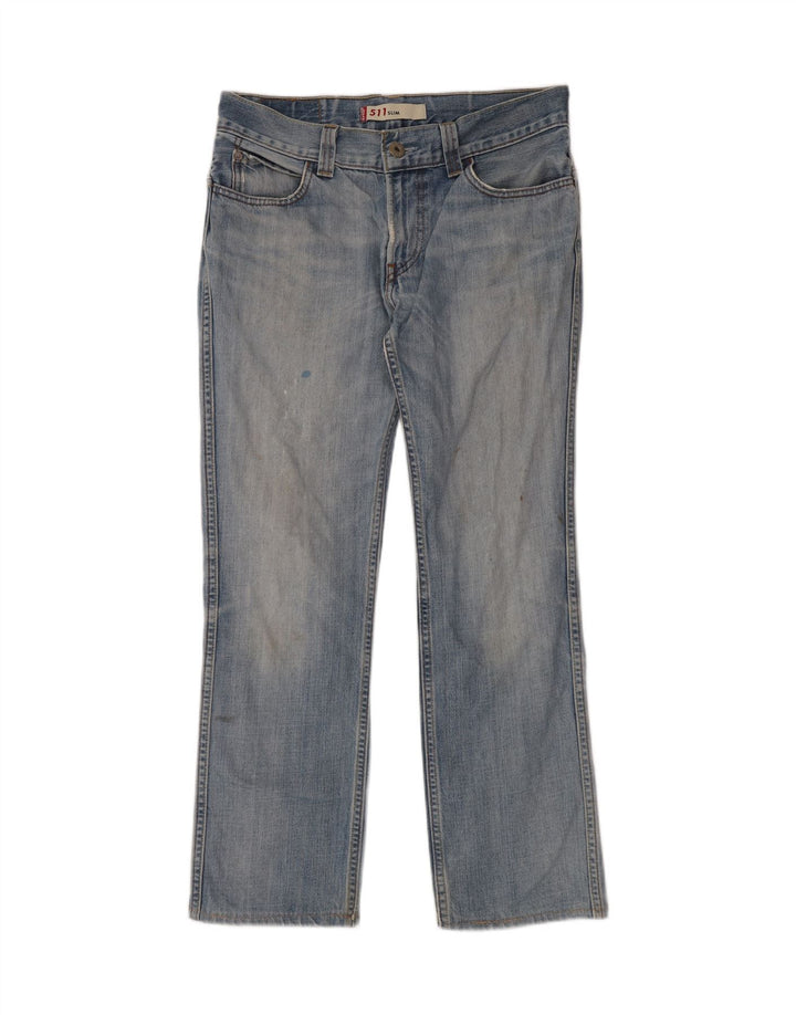 LEVI'S Masculino 511 Slim Jeans W33 L28 Azul