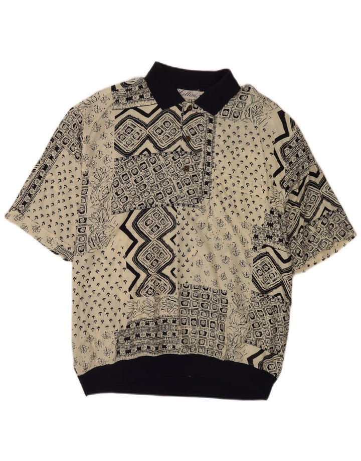 Camisa pulôver masculina de manga curta Bellini IT 54 XL patchwork multicolorido