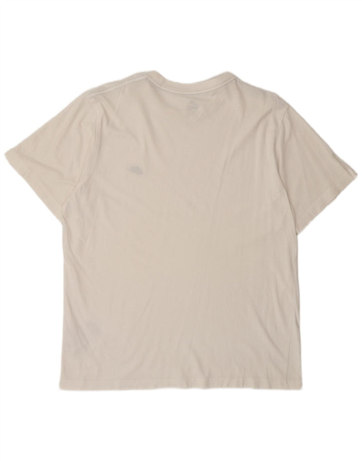 Camiseta masculina NIKE UK 45/47 XL algodão branco