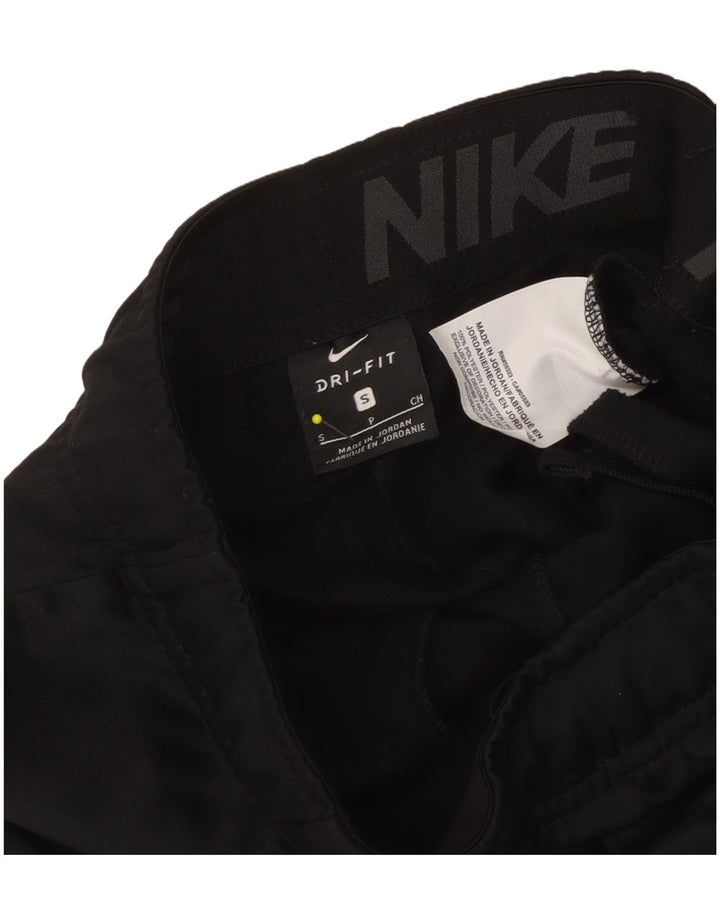 Calça de treino Nike Boys Dri Fit 8-9 anos pequena preta poliéster