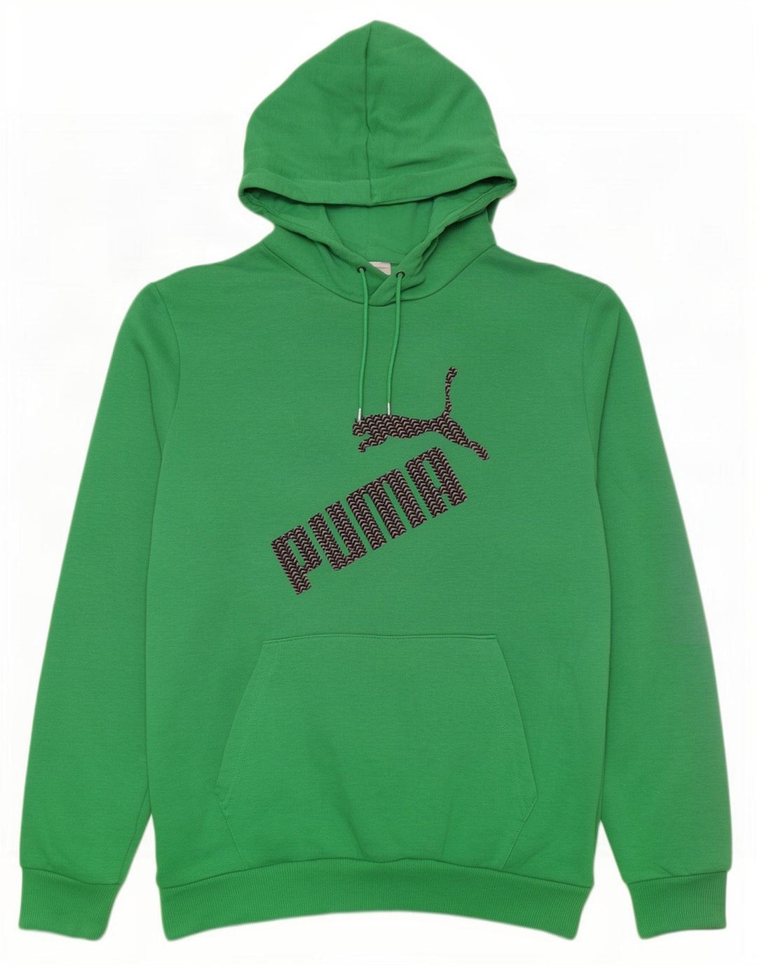 Puma masculino gráfico moletom com capuz verde médio