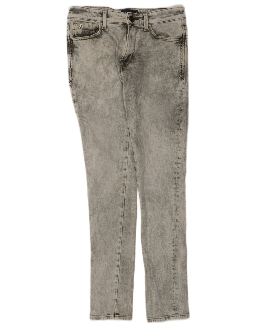 WRANGLER Masculino Bostin Slim Jeans W30 L33 Cinza Algodão