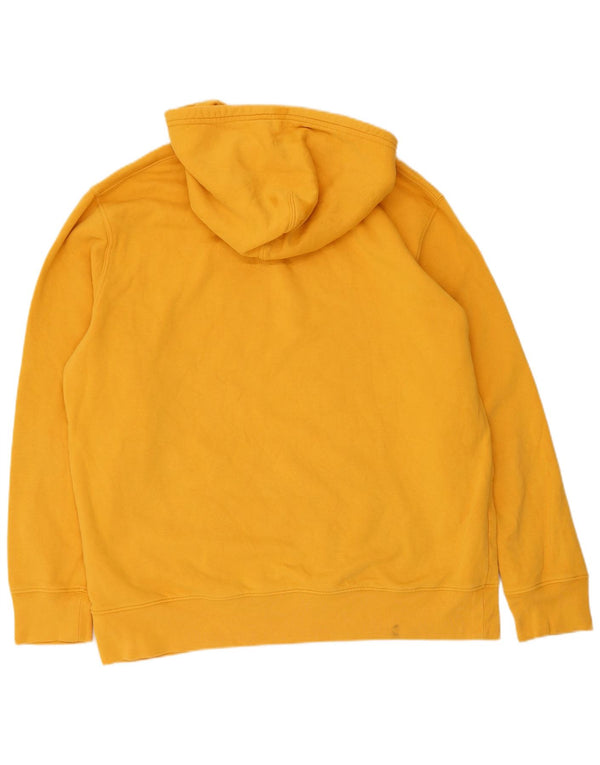 Suéter com capuz gráfico padrão masculino Levi's grande algodão amarelo