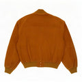 Belfe & Mens Suede Bomber Jacket IT 48 Couro Bege Médio