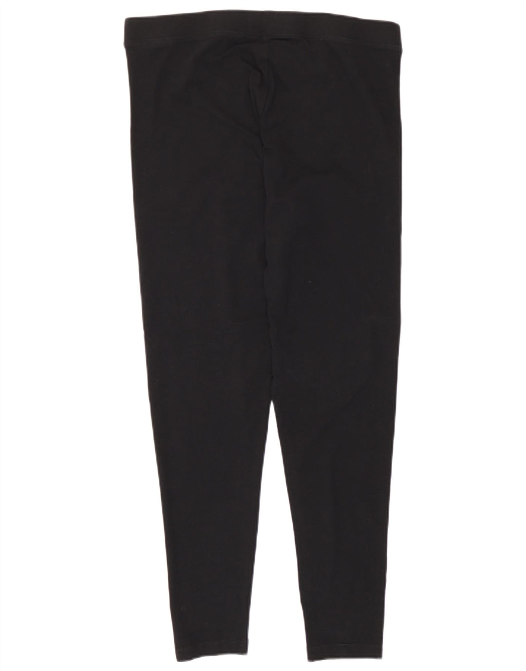 Leggings curtas femininas Marks & Spencer Reino Unido 14 grande algodão preto