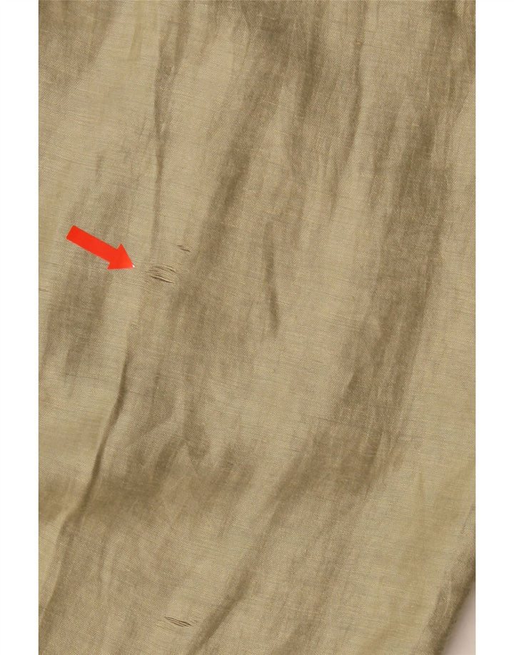 Calça Chino Reta Feminina Massimo Dutti EU 40 Médio W30 L28 Bege