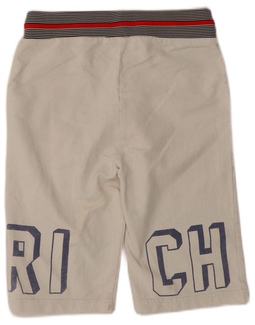 Shorts esportivos gráficos Woolrich Boys 11-12 anos algodão branco