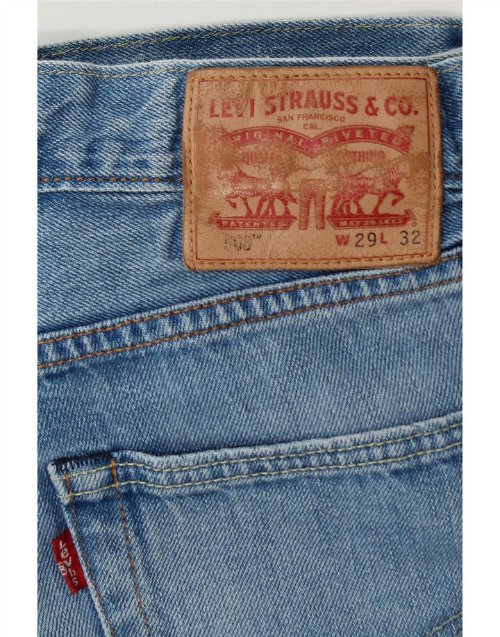 LEVI'S Masculino 508 Regular Tapered Jeans W29 L30 Azul