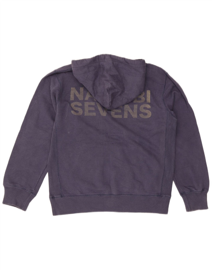 Jack Wills moletom com capuz gráfico masculino médio algodão azul marinho