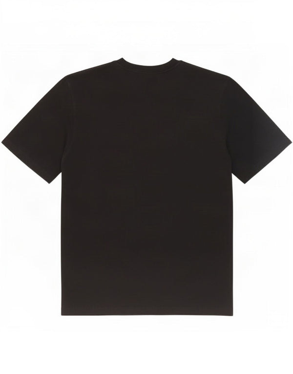 Camiseta gráfica masculina The North Face, top pequeno de algodão preto