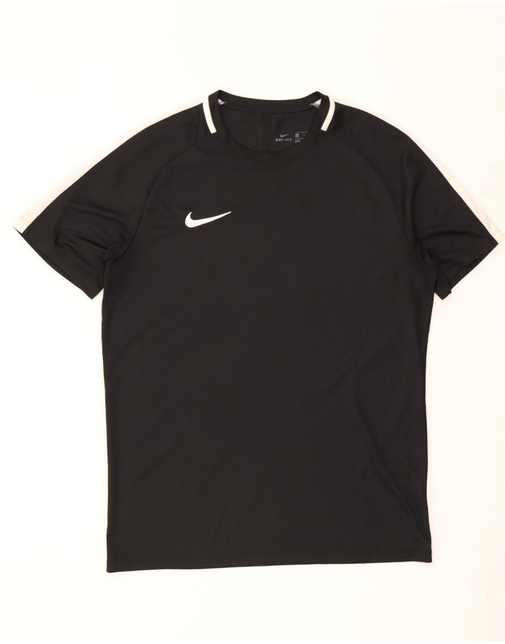 Camiseta masculina Nike Dri Fit Top grande bloco colorido preto