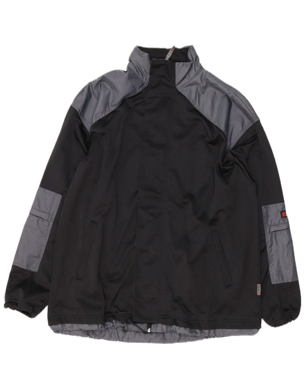 Jaqueta utilitária masculina Herod Sport UK 42 XL preto Colourblock poliéster