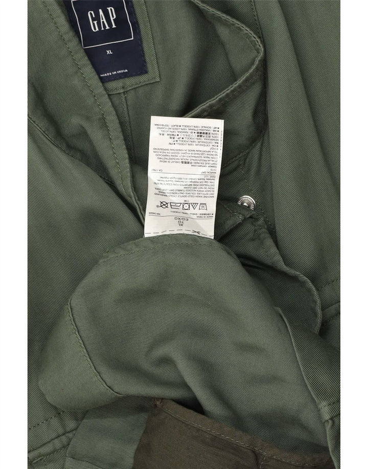 Colete Utilitário Feminino Gap UK 18 XL Verde Lyocell