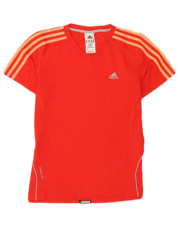 Camiseta Feminina Adidas Top UK 14 Médio Poliéster Vermelho Esportes