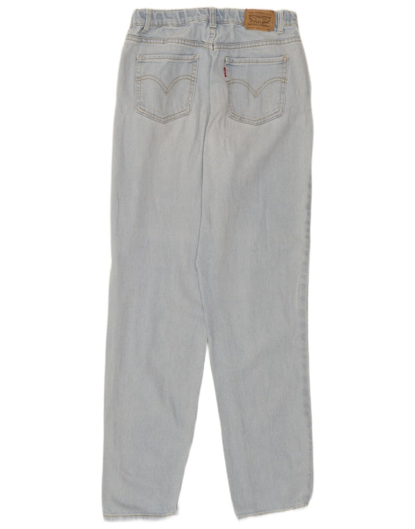 Jeans Levi's Meninas Cintura Alta Solta 13-14 Anos W27 L30 Azul