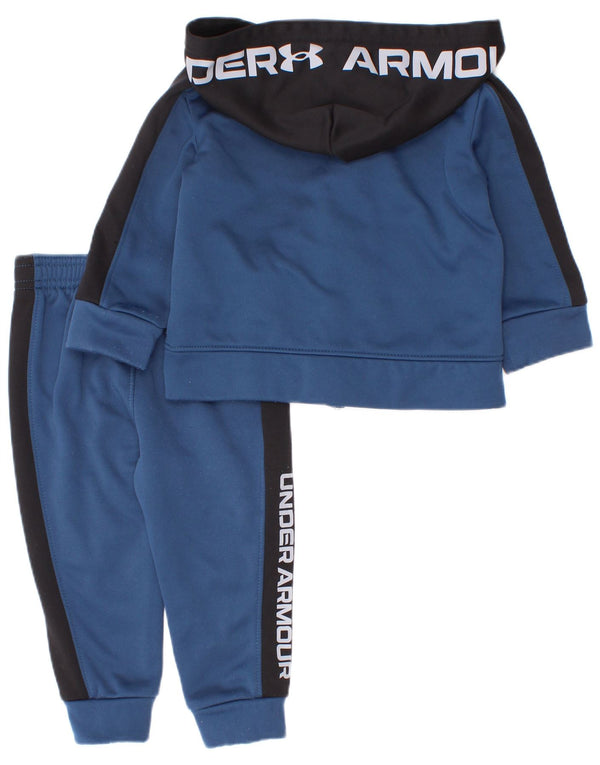 Under Armour Bebê Menino Treino Completo 9-12 Meses Azul Marinho Colorblock
