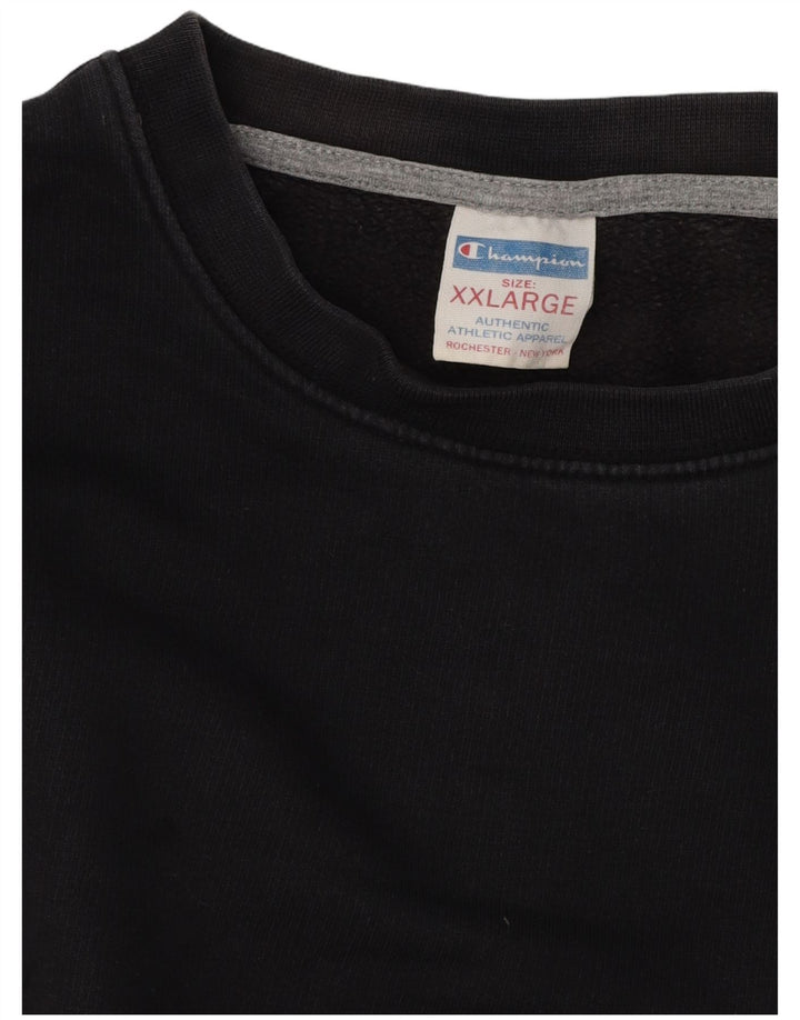 Champion moletom masculino jumper 2XL azul marinho