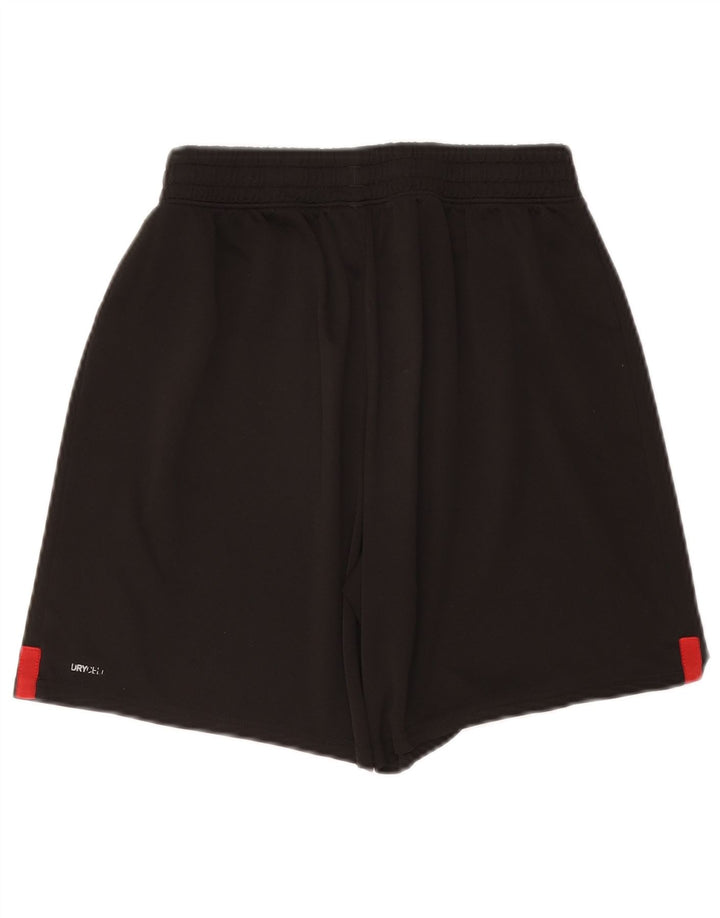 PUMA Womens AC Milan Sport Shorts UK 10 Pequeno Poliéster Preto