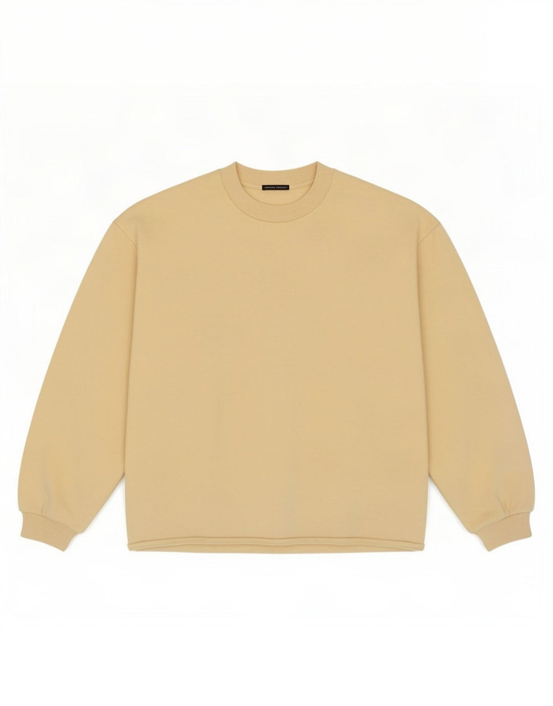 Zara moletom feminino jumper UK 14 algodão amarelo médio