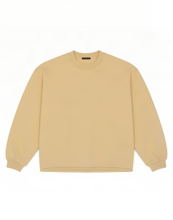 Zara moletom feminino jumper UK 14 algodão amarelo médio