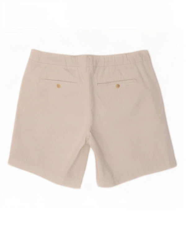 Shorts Chino feminino Tommy Hilfiger W29 médio algodão branco