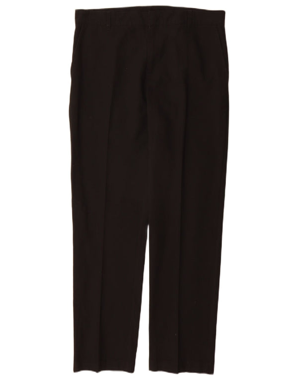 Calças de terno reto Marks & Spencer Boys 15-16 anos W32 L29 pretas