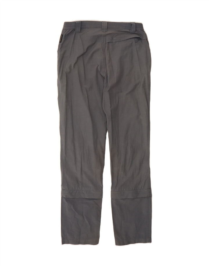 COLUMBIA Mens Straight Casual Trousers W30 L30 Grey Cotton Vintage Columbia and Second-Hand Columbia from Messina Hembry 