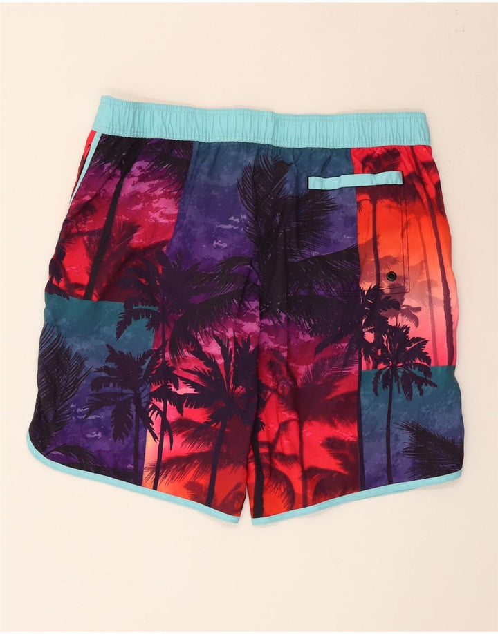 Shorts de natação masculino Mistral 2XL poliéster floral multicolorido havaiano