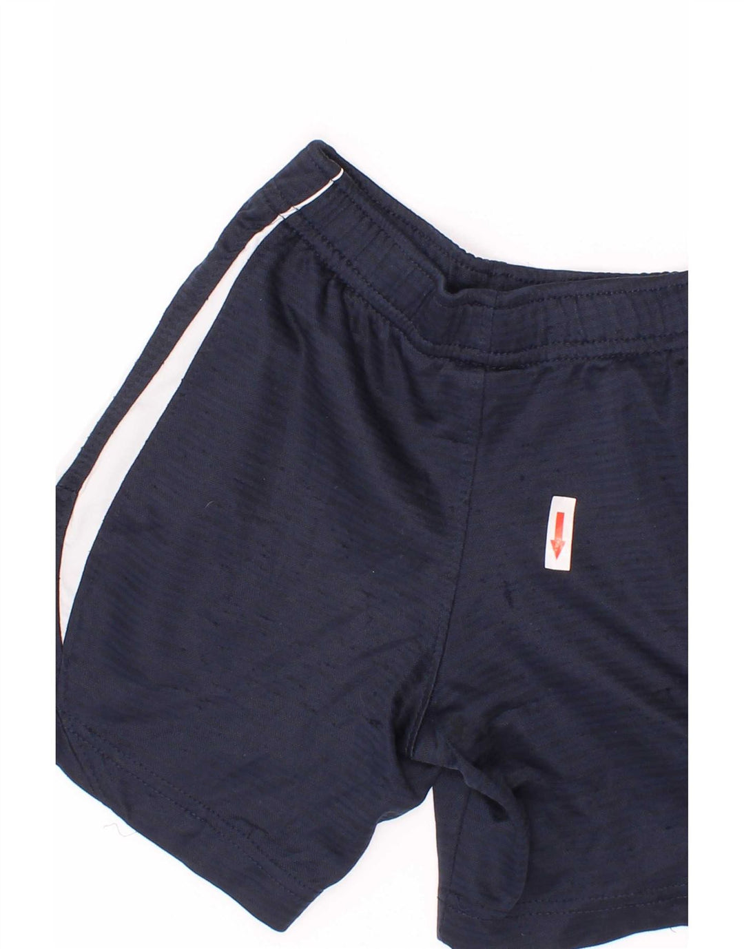 Shorts esportivos Nike Boys 3-4 anos azul marinho poliéster colorblock