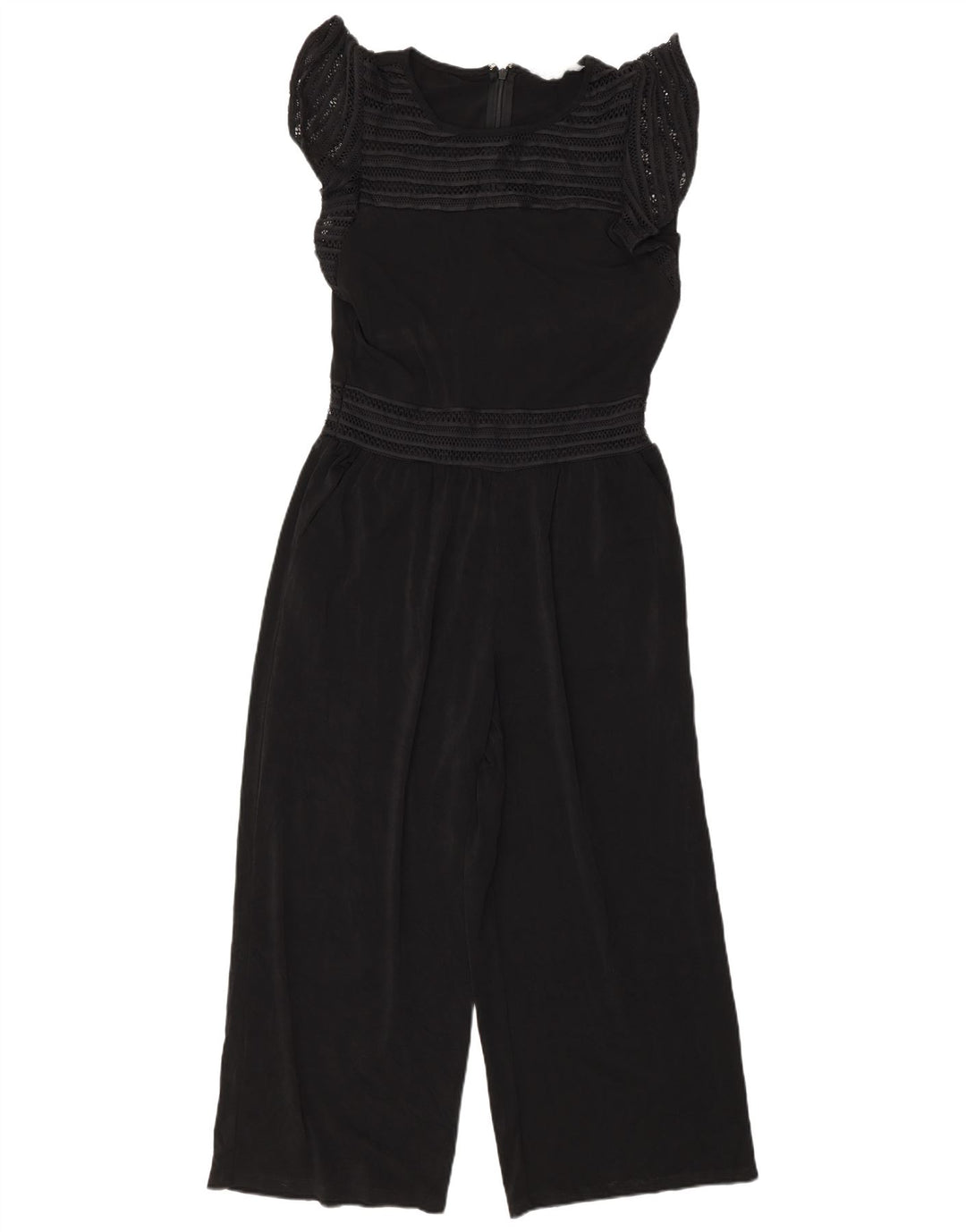 Macacão feminino Michael Kors Reino Unido 10 pequeno poliéster preto
