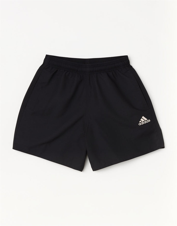 Adidas Mens Sport Shorts Médio Preto Poliéster Esportes