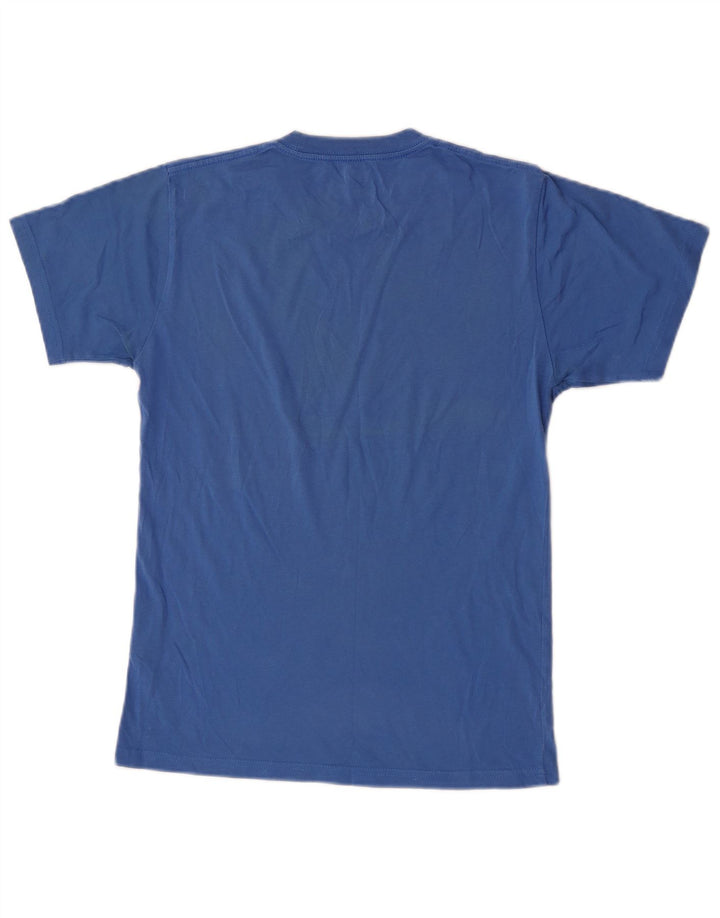 Camiseta Vans Masculina Classic Fit Top Pequeno Algodão Azul