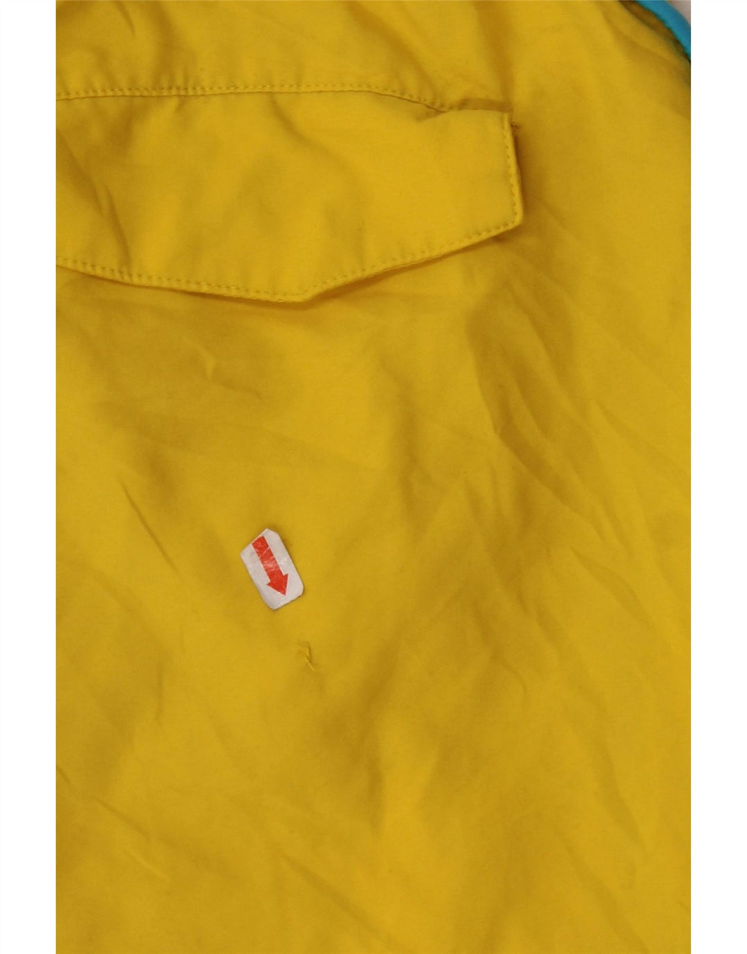 Shorts de natação masculinos ADIDAS em poliéster amarelo médio
