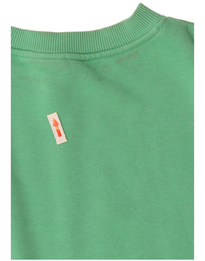 Nike Womens Graphic Oversized Full Tracksuit UK 14 Médio Algodão Verde