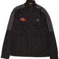 ADIDAS Mens Aeroready Graphic Tracksuit Top Jaqueta Grande Poliéster Preto