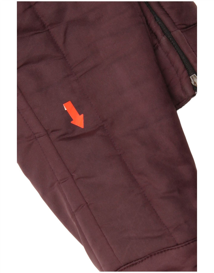 Jaqueta acolchoada feminina Refrigiwear UK 12 poliamida roxa média