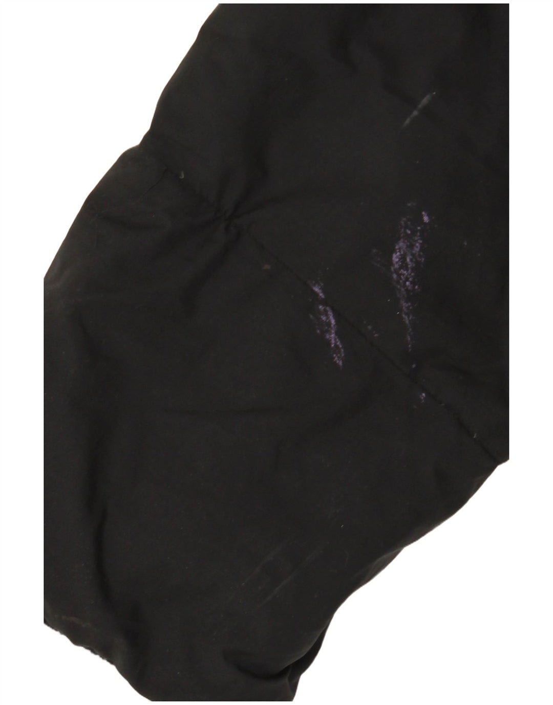 ADIDAS Womens Oversized Hooded Jacket UK 10 Pequeno Poliéster Preto