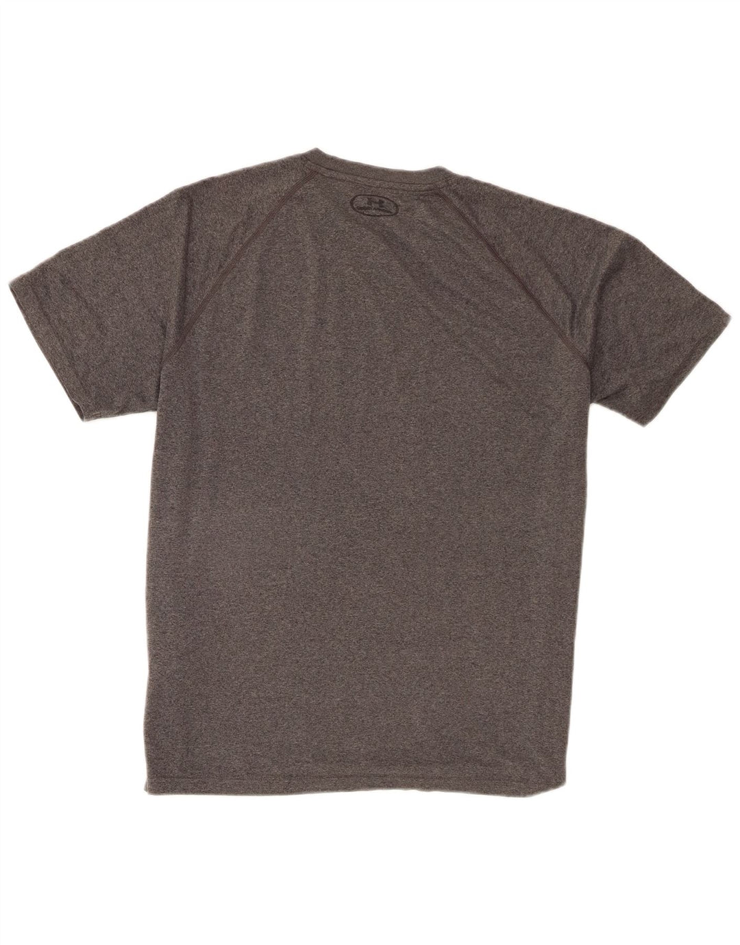 Camiseta masculina Under Armour grande poliéster manchado cinza