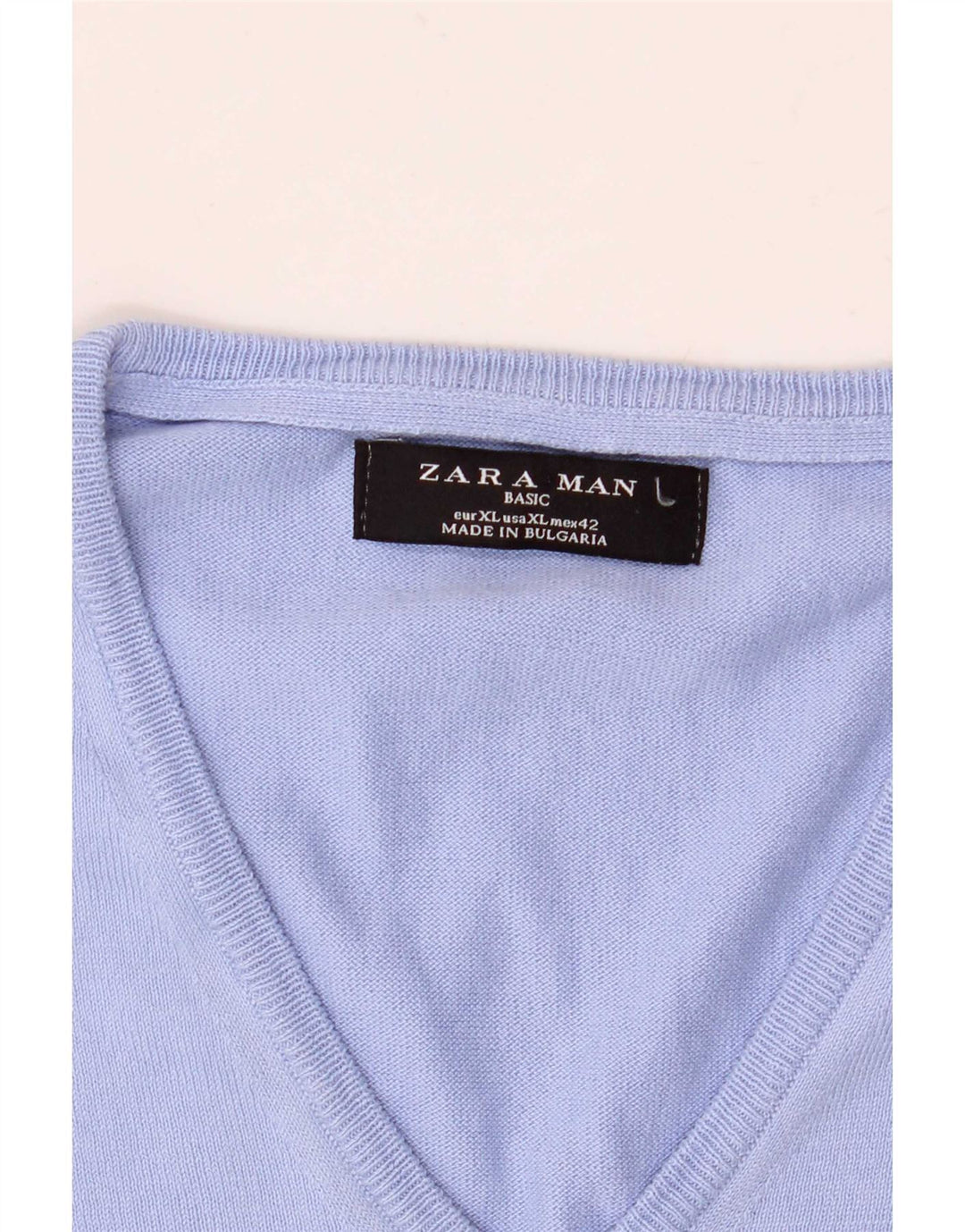 Zara Mens Colete Regata XL Azul