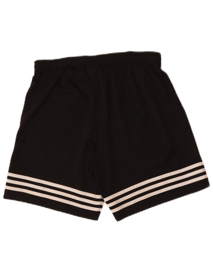 Adidas Womens Climalite Sport Shorts UK 12 Médio Preto Poliéster