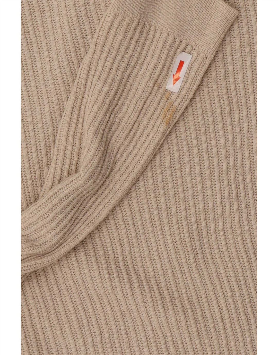 Zara Top masculino manga longa médio bege