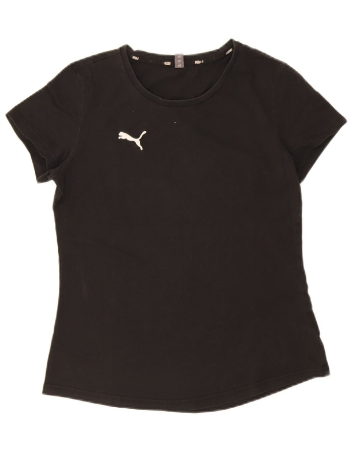 Puma Camiseta Feminina Top UK 12 Médio Preto