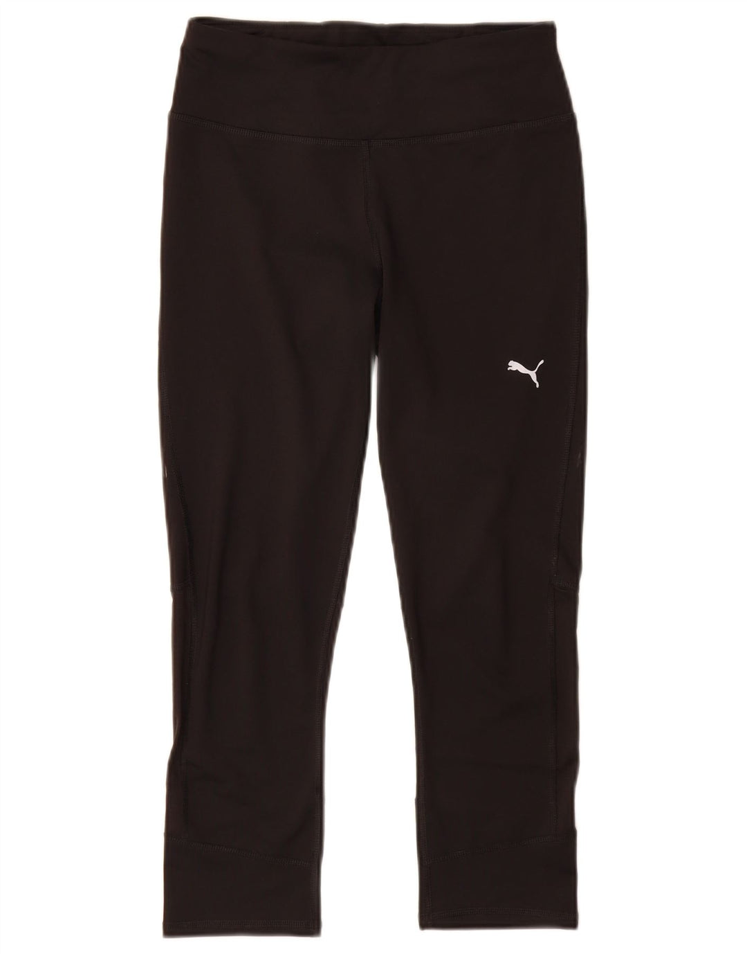 Puma Womens Capri Leggings UK 8 Pequeno Poliéster Preto