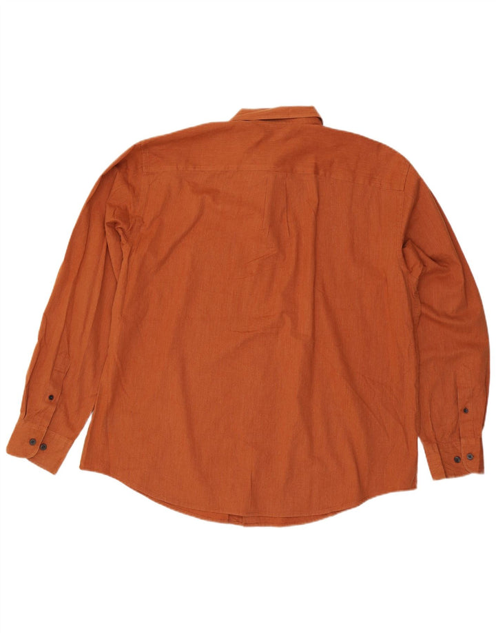 Camisa masculina DOCKERS XL laranja algodão