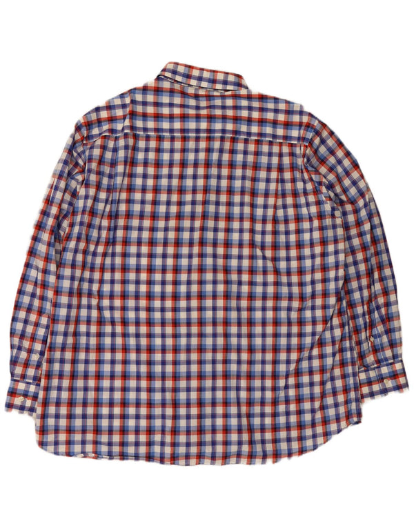 Camisa masculina Paul & Shark 2XL xadrez azul