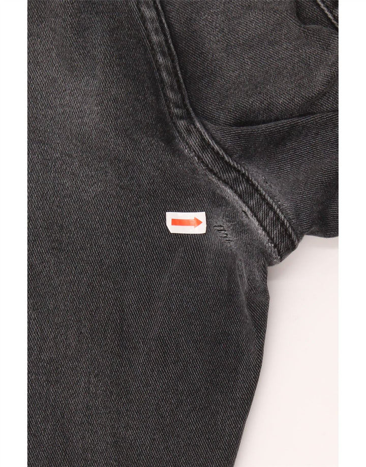 WRANGLER Masculino Texas Straight Jeans W38 L30 Algodão Preto