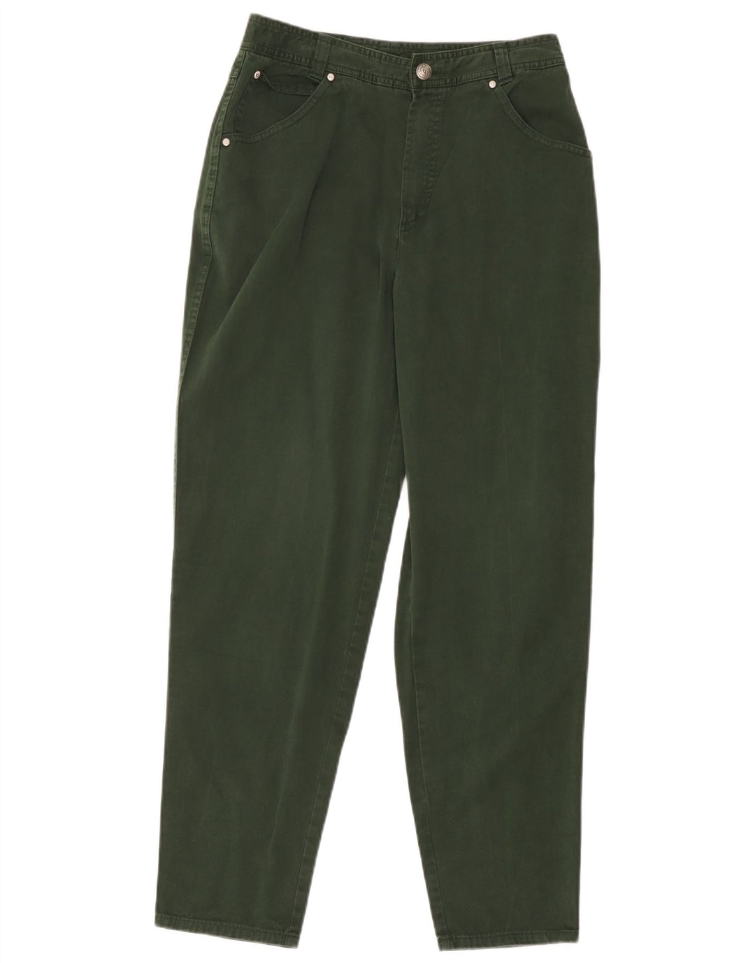 Rosner Jeans Cônicos Femininos EU 40 Médio W30 L29 Algodão Verde