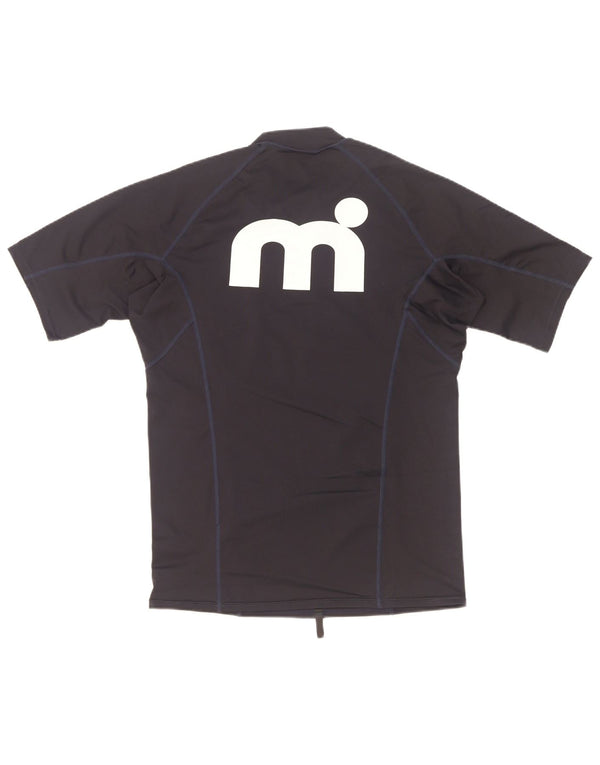 Camiseta gráfica Mistral Boys Top 13-14 Anos 2XL Poliéster Azul Marinho